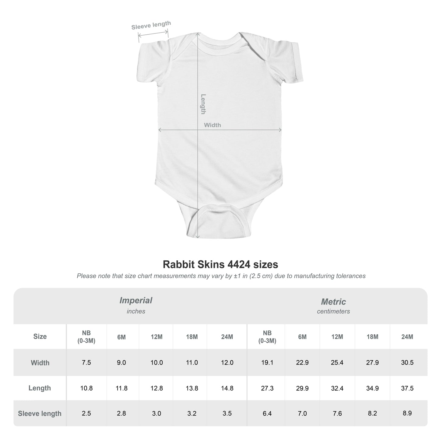 Baby Bodysuit — "Southpaw" Paw Print with "Italian Stallion" Back Text