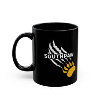Southpaw Claw Marks - Left-Handed Mug (11oz, Black)
