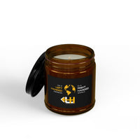 Left-Handed World Soy Candle — 4oz & 9oz Scented Jar with Black Lid