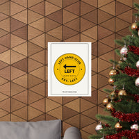 Left Hand Club (Est. Left) Lefty Poster
