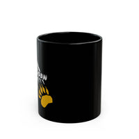 Southpaw Claw Marks - Left-Handed Mug (11oz, Black)