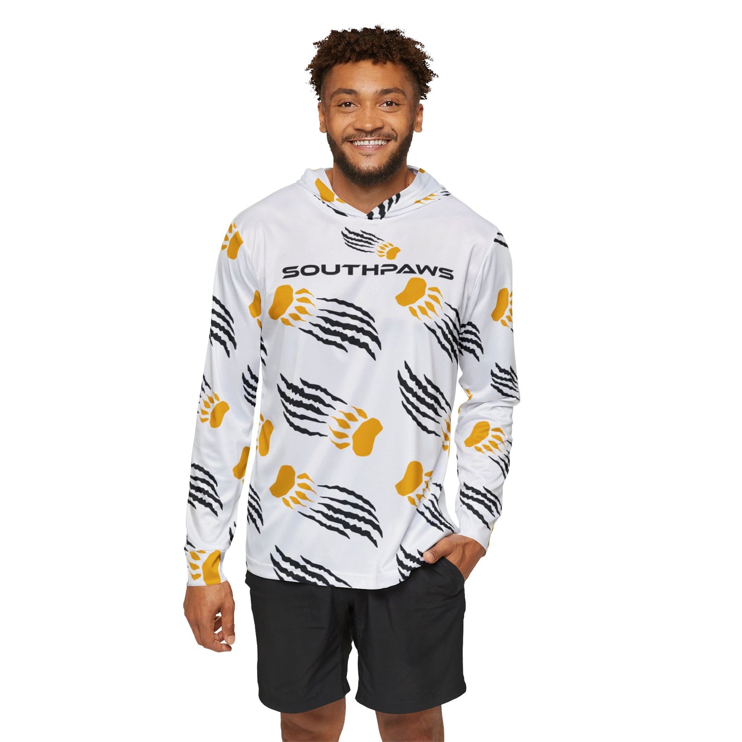 Southpaws Warmup Hoodie - Cool Southpaws Design, Activewear, Gym Hoodie, Sports Apparel, Men’s Fashion