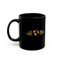 I'm a Left Handed Person in a Right Handed World - Left-Handed Mug (11oz, Black)