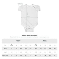 Baby Bodysuit — "Southpaw" Paw Print with "Italian Stallion" Back Text
