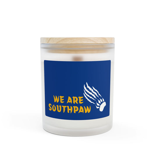 Southpaw Frosted Glass Candle, 11oz | Sports Team Decor, Motivational Gift, Home Fragrance, Celebration Candle, [...]