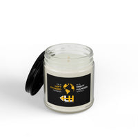Left-Handed World Soy Candle — 4oz & 9oz Scented Jar with Black Lid