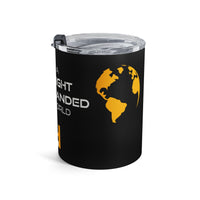 10oz Left-Handed Tumbler — “A Lefty In a Right Handed World” Insulated Drink Cup