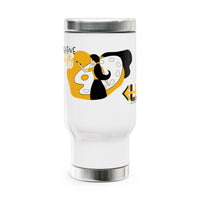 Creative Lefty Artist 14oz Stainless Travel Mug with Handle