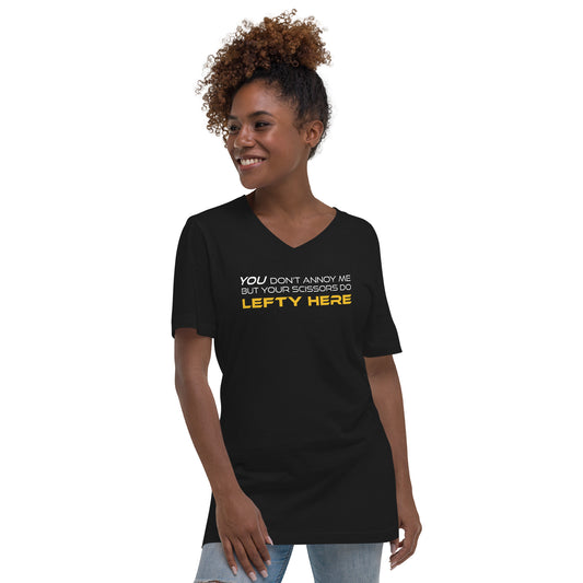 Lefty Here V-Neck T-Shirt