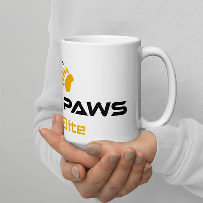 White South Paw Mug